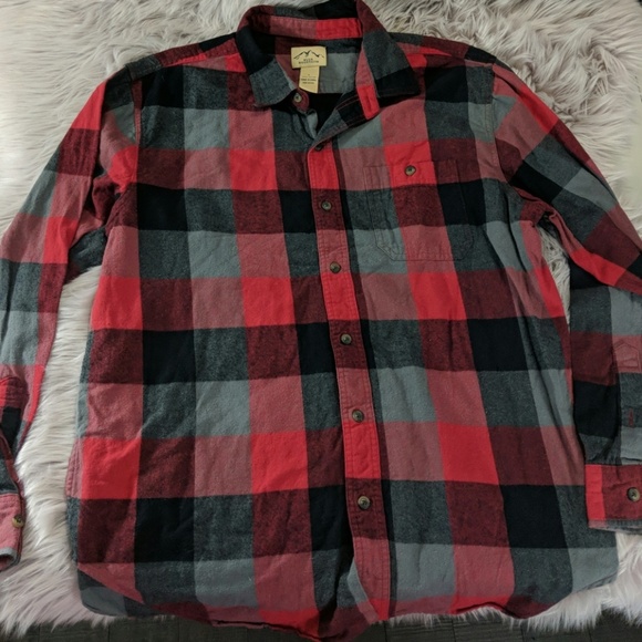 blue mountain Other - Blue Mountain button down red black gray